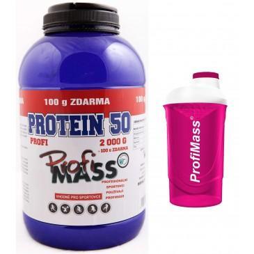 Profimass Protein 50 - 2100g + šejkr