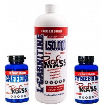 Balíček pro redukci tuků 2 - L-Carnitine + Synefrin + Kofein