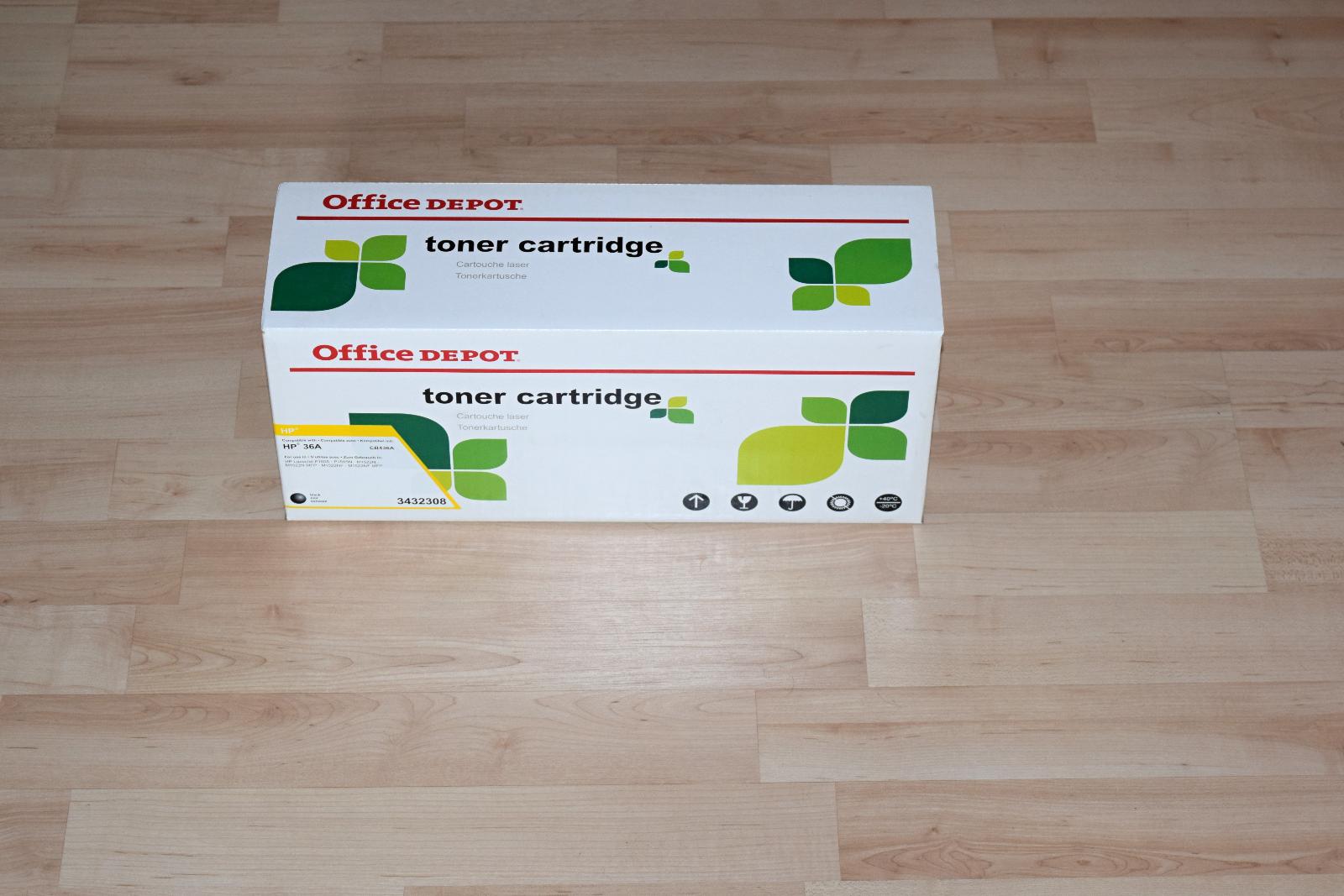 Toner HP 36A CB436A černý kompatibilní značky Office Depot (NOVÝ) | Aukro