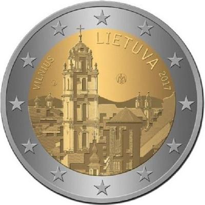 2 euro 2017 LITVA - Vilnius - UNC