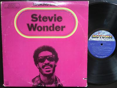 Stevie Wonder Looking Back EX USA 1977 3 LP