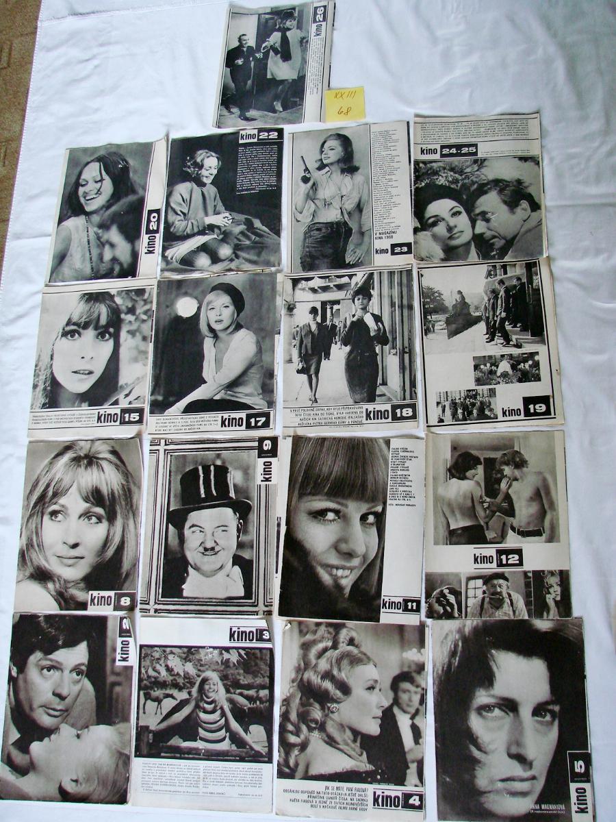 17 X Časopis KINO rok 1968 - Knihy a časopisy