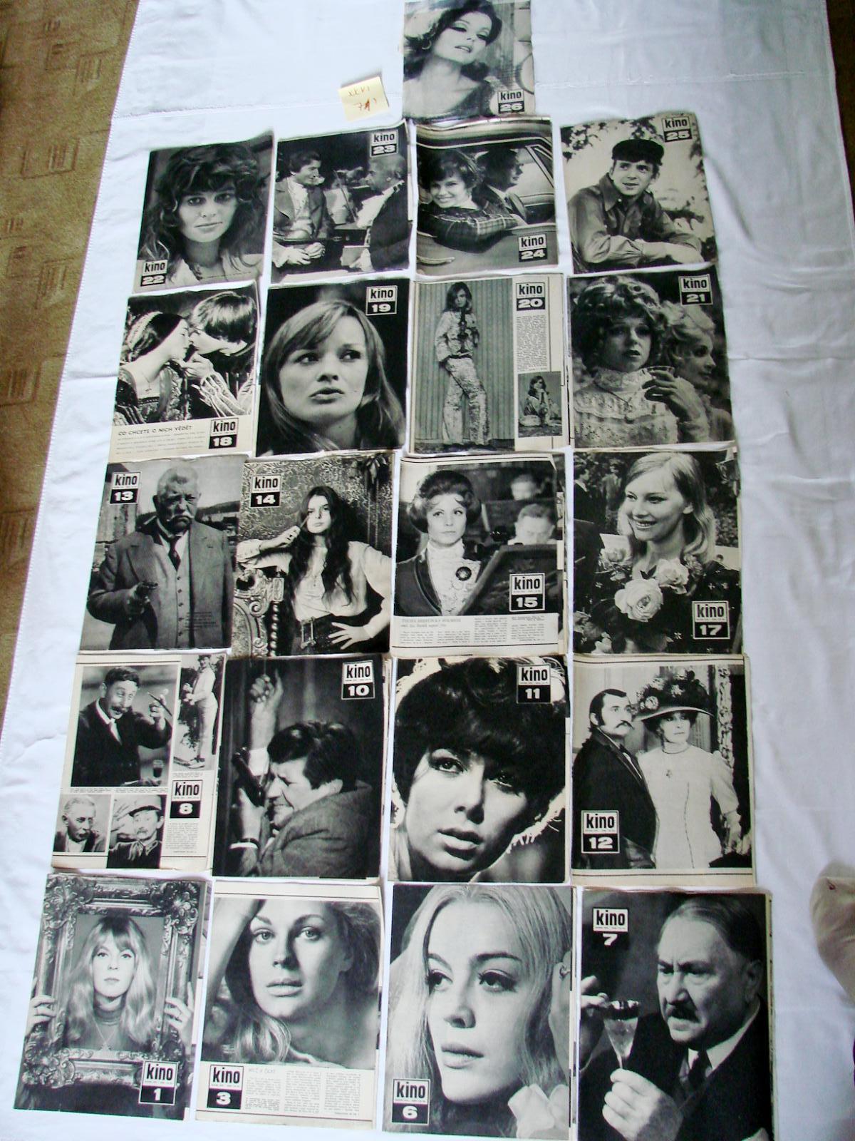 21 X Časopis KINO rok 1971 - Knihy a časopisy