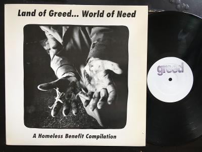 Various Land Of Greed... World Of Need PUNK 1984 EX USA RANCID, ...