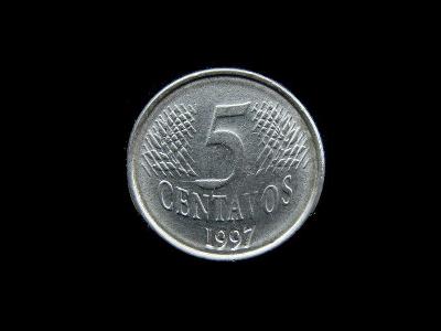 Brazílie - 5 Centavos 1997