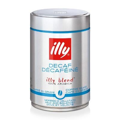 Illy Decaf zrnková káva bez kofeinu v plechovce 12 x 250 g