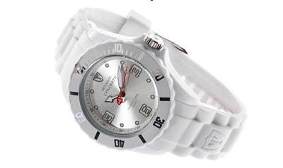 Originální unisex hodinky Detomaso Colorato Glamour White !!
