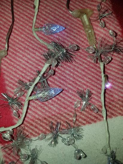 vánoční světla šišky led světla závěsná 10 závěsů - Sváteční ozdoby