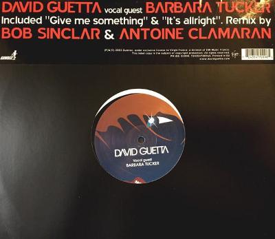 2LP- DAVID GUETTA feat. BARBARA TUCKER - Give Me Something (2x12"Maxi)