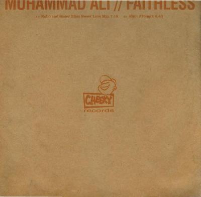 LP- FAITHLESS - Muhammad Ali (12"Maxi singl)´2002 UK Press