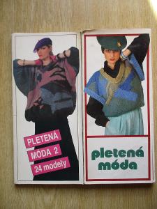 Hrubá Věra 2x - Pletená móda & Pletená móda 2 24 modely