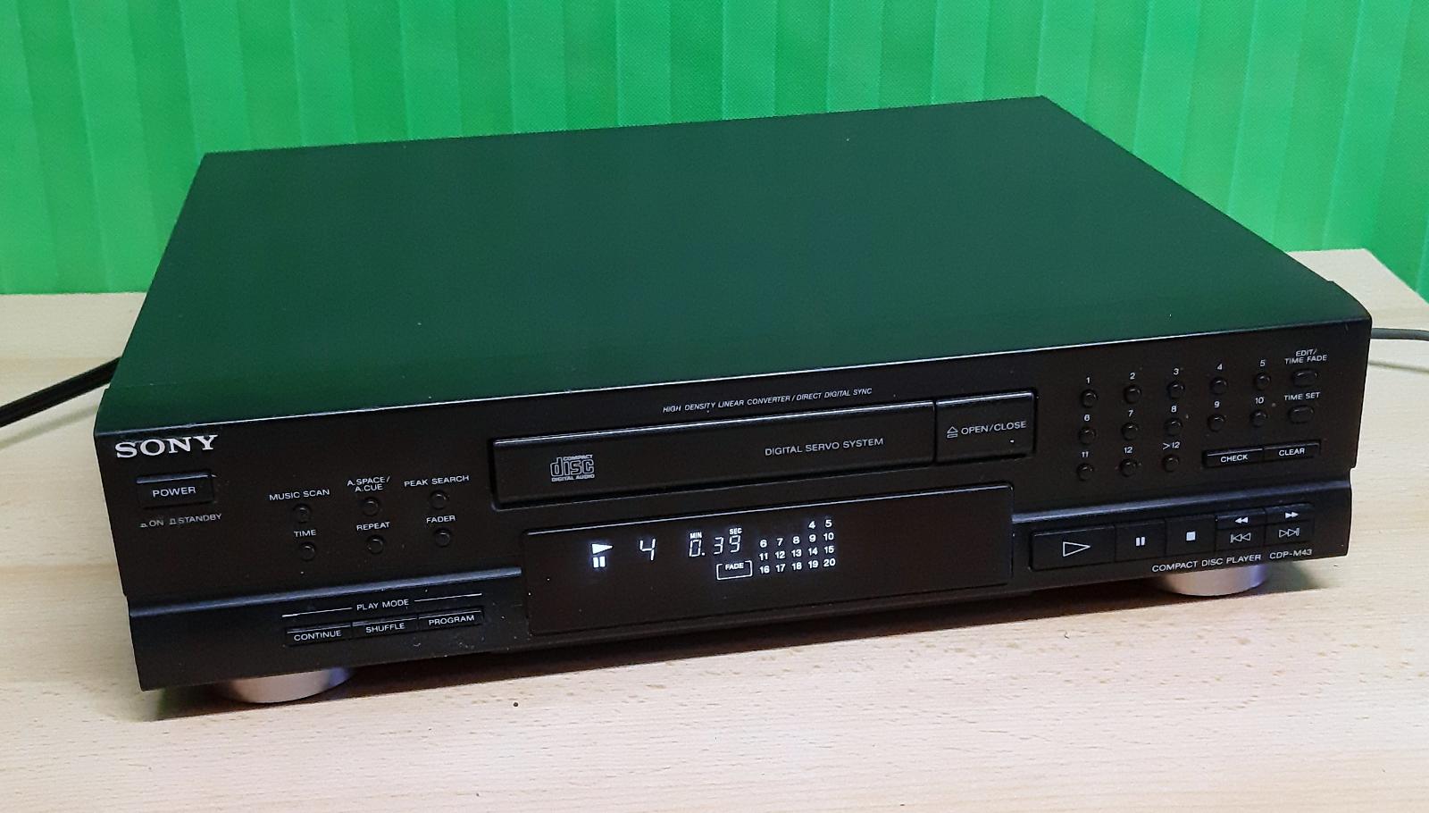 CD přehrávač Sony CDP-M43 | Aukro