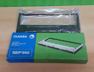 Páska GAMA SEP510 v kazetě - š 13 mm (pro starou tiskárnu)