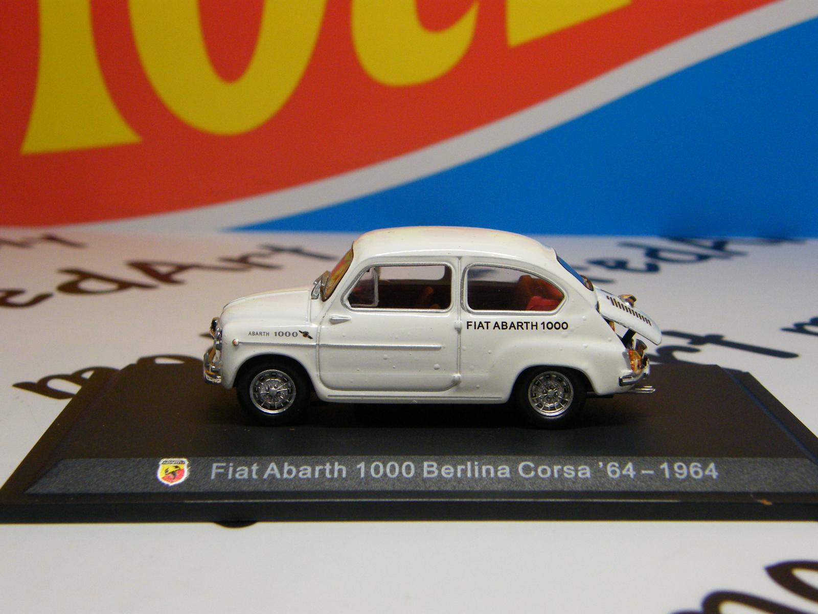 I - ABARTH  1000 Berlina Corsa 64 1964  - HACHETTE 1:43 - Modely automobilů