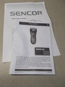 Návod k obsluze holícího strojku Sencor SMS 401 1BL/2GR/3RD/4TQ