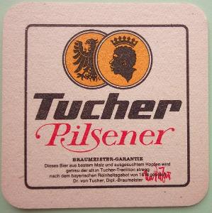 Pivní tácek nový - Tucher Pilsener