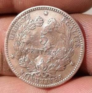 5 centimes A 1897