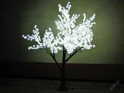 Vánoční osvětlení Cherry Tree White 864 LED 2.1M.