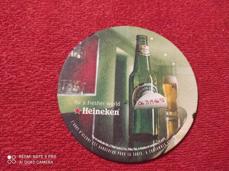 Heineken tácek - Nápojový průmysl
