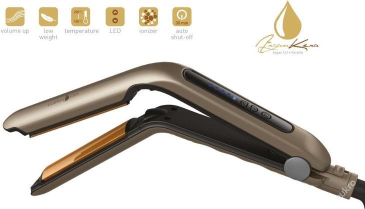 Concept VZ1420 žehlička na vlasy pre veľký objem - Starostlivosť o telo a zdravie