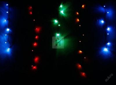 Vánoční osvětlení 320 led rampouchy MIX programáto