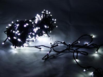 Vánoční osvětlení 200 LED studená bílá Programátor