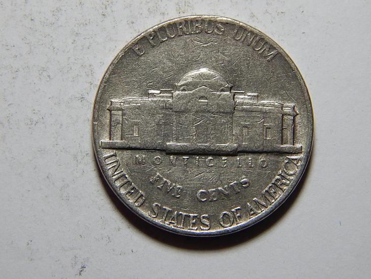 USA 5 Cents 1975D VF č21098
