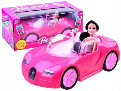 Velké auto pro panenku Pink Convertible Doll ZA1765 Akce!