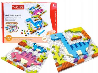Vzdělávací puzzle MOZAIKA Dino 420 elem. ZA2105 AKCE!