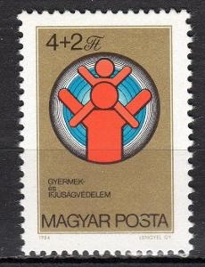 Maďarsko 1984 Fond mládeže Mi# 3669 0341