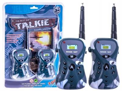 Walkie Talkie SHORT WAVE dosahuje do 100 m ZA0530 AKCE!