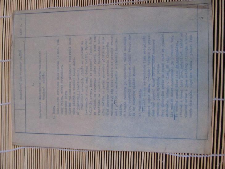 Starý dokument Národní list "Bantam" - Starožitnosti a umenie