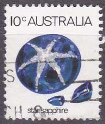 Austrálie - minerály, safír