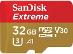 SanDisk EXTREME 32GB 100MB/s A1 U3 microSD karta - Elektro