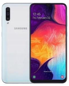 Smartphone Samsung Galaxy A50 Bily Android Pol