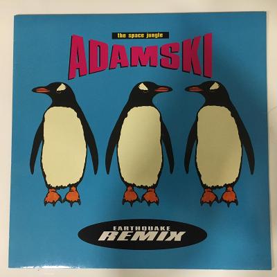 Adamski ‎– The Space Jungle (Earthquake Remix) - 12" maxi vinyl