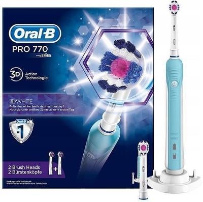 Zubní kartáček Oral-B AKU Pro 770 3D bílý