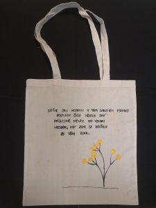 Ručně malovaná taška