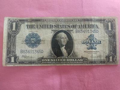 USA 1 dollar 1923  Silver Certificate