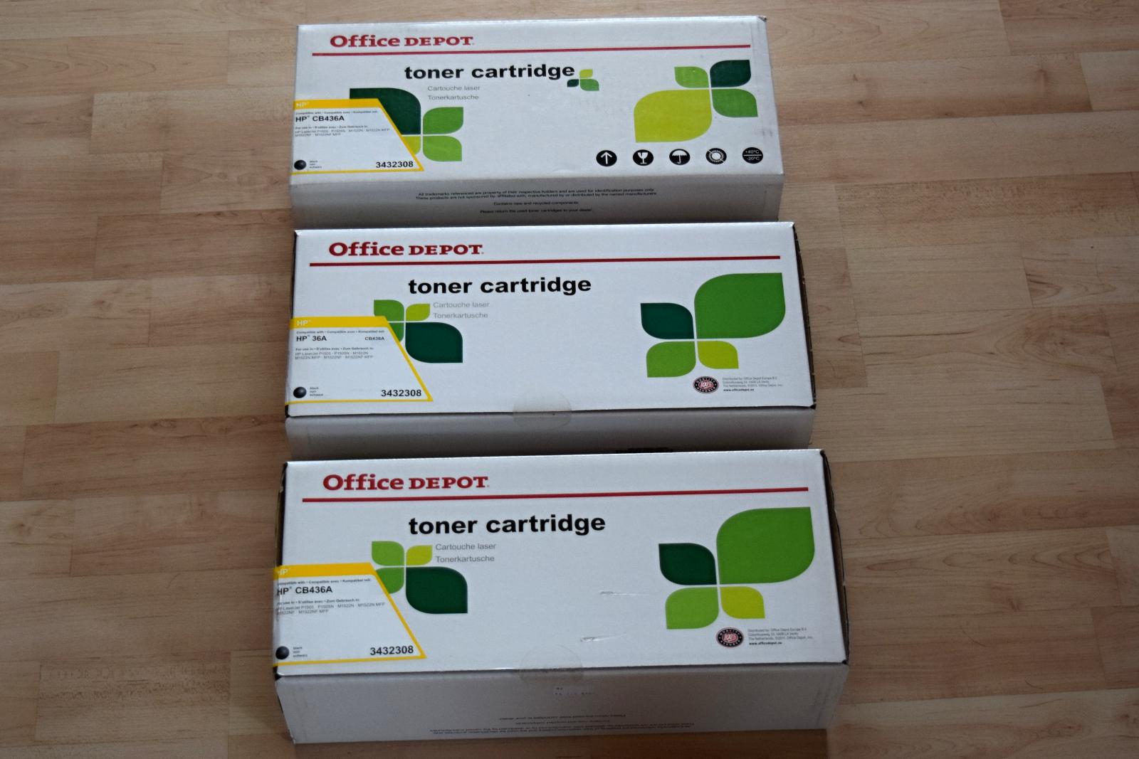 Toner HP 36A CB436A černý kompatibilní značky Office Depot (NOVÝ) | Aukro