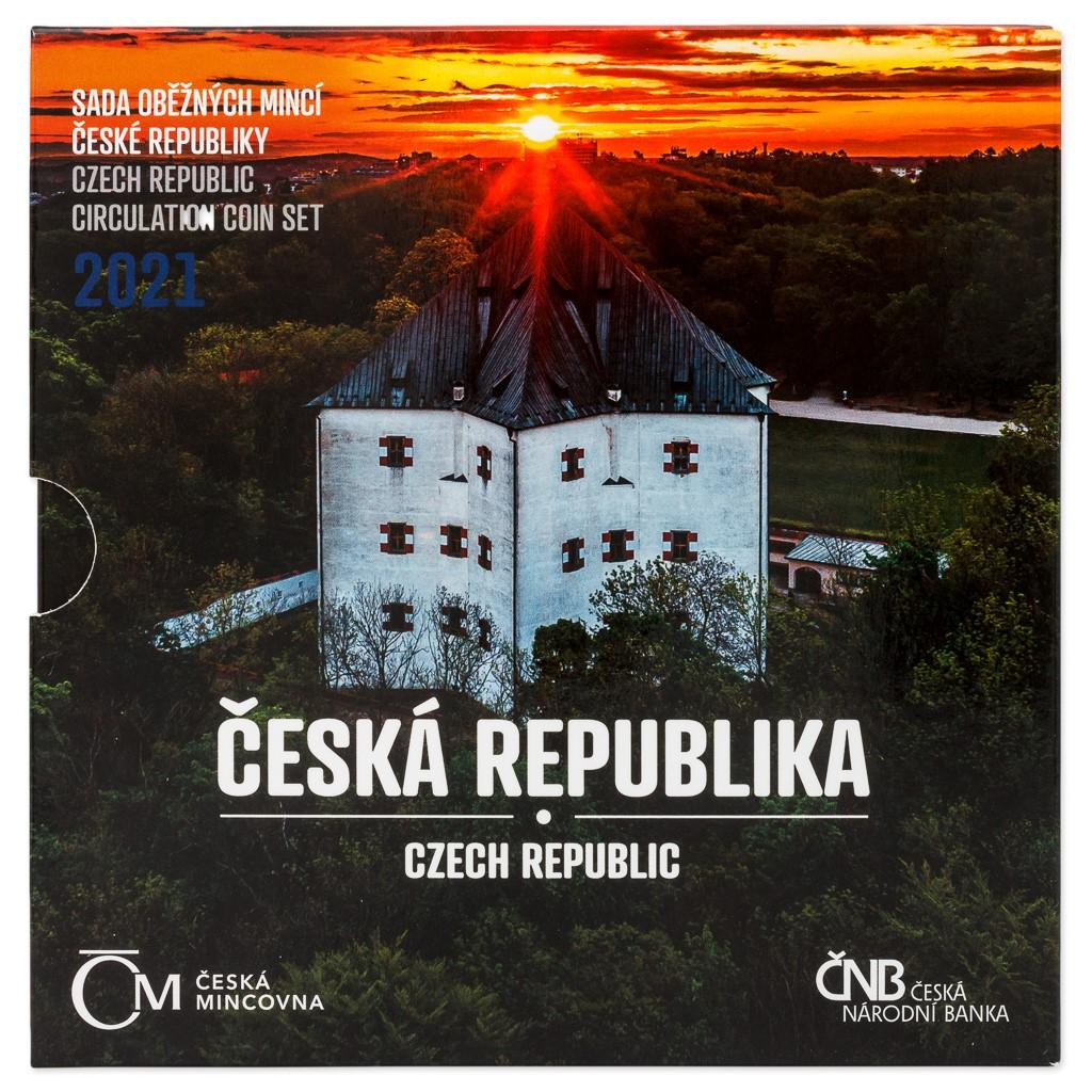 ✅Sada oběžných mincí 2021 Česká republika standard - Numizmatika