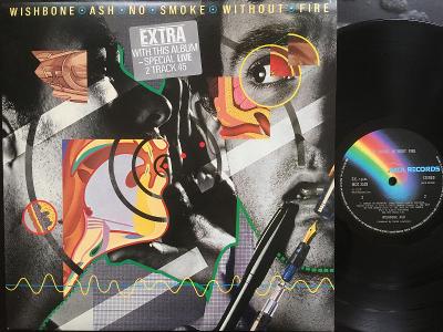 Wishbone Ash No Smoke Without Fire 1978 VG+ MCA RECORDS