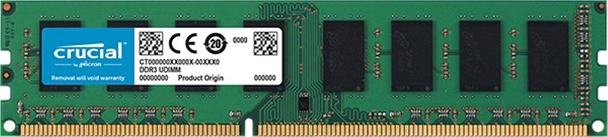 16GB nová značková 1600MHz DDR3 do PC Crucial dual voltage záruka - Počítače a hry