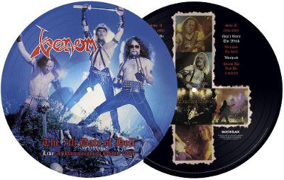 VENOM - 7TH DATE OF HELL   LIVE AT HAMMERSMITH Picture VINYL LP
