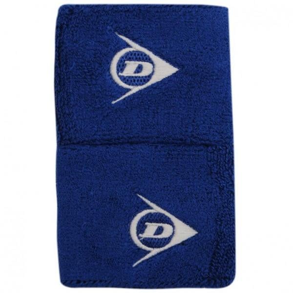 Dunlop 2pk Wristband Sportovní Potítka Blue - Vybavení na tenis, squash, badminton