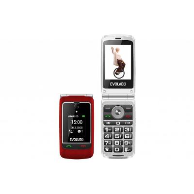 EVOLVEO EasyPhone FG, vyklápěcí seniorský mobilní telefon 2,8", 