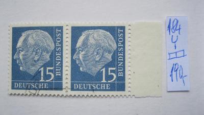 Německo BRD - razítkované známky katalogové číslo 184 Y