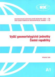 Vyšší geomorfologické jednotky České republiky  (1996) Václav Král /A4
