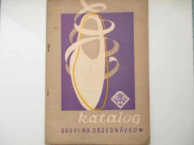 KATALOG OBUVI NA OBJEDNÁVKU - ROK 1957  