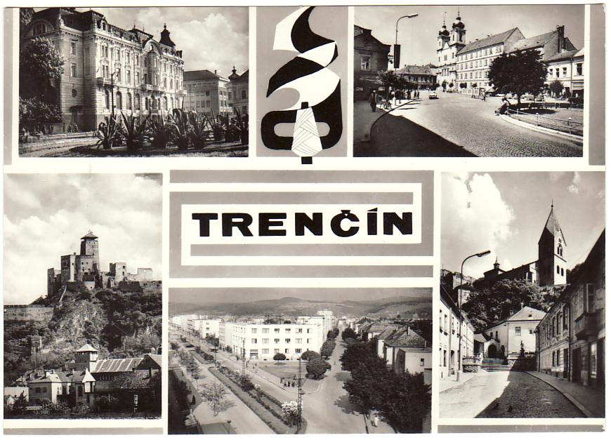Trenčín Slovensko - Pohľadnice miestopis